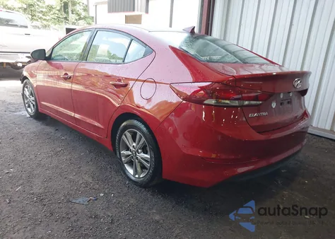2018 Hyundai Elantra Sel/Value/Limited z USA, uszkodzony, nr VIN KMHD84LF4JU656760